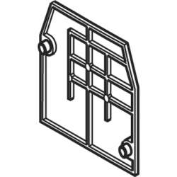 ABB Изолятор FEM6G Торц. для M4/6.2G (1SNA113027R0700) арт. 1SNA113027R0700