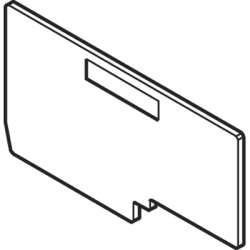 ABB Изолятор FEMG Торц. для M4/6.3G арт. 1SNA114144R1200