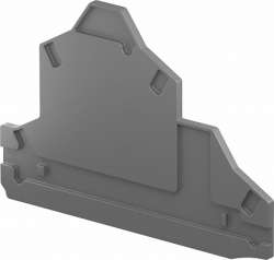 ABB Изолятор торцевой EK2,5-D2 для 2-х уровневых втычных клемм ZK2,5-D1..D2 арт. 1SNK705960R0000