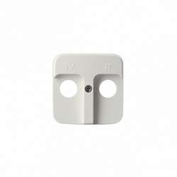 ABB Jussi Бел Накладка TV/FM розетки арт. 2531