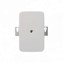 ABB Jussi Бел Накладка глухая, винтовое крепление, для 2Schuko арт. 2538-100-214