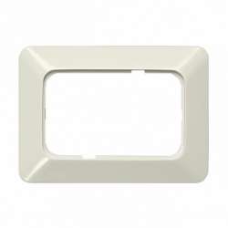 ABB Jussi Бел Рамка 1-постовая для 2 Schuko арт. 2521