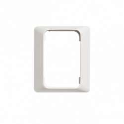 ABB Jussi Рамка 1-постовая для Doubleс/з, 100мм белая арт. 2521-100
