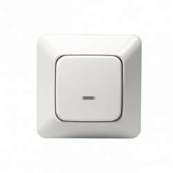 ABB Jussi Светорегулятор электронный нажимной 420 ВА, универсальный, Jussi арт. 6593U-214