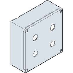 ABB KEM4-0 Корпус кнопочного поста на 4 элемента металлический арт. SK616704-AA