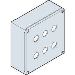 ABB KEM6-0 Корпус кнопочного поста на 6 элементов металлический арт. SK616706-AA