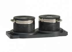 ABB KIG-221-2 Сальник для металлических и пластиковых боксов, под кабель 2хd20..65 арт. 1SEH650052R6714