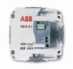 ABB KNX AE/A 2.1 Аналоговый вход 2-х канальный, наружн монтаж арт. 2CDG110086R0011