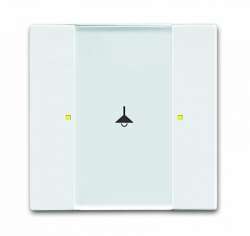 ABB KNX Альпийский белый Сенсор 1/2-кл. многофункциональный арт. 6115-0-0219