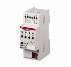 ABB KNX BE/S 4.20.2.1 Бинарный вход 4-х канальный сканирующий DIN-рейка арт. 2CDG110090R0011