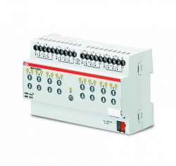 ABB KNX JRA/S 8.230.5.1 Активатор жалюзи 8-кан., руч/упр., контроль положения, 230В арт. 2CDG110126R0011