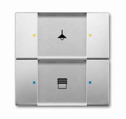 ABB KNX Нержавеющая сталь Сенсор 2/4-кл. многофункциональный арт. 6116-0-0213