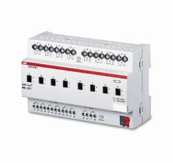 ABB KNX SD/S 8.16.1 Светорегулятор 8-х канальный для ЭПРА 1-10B, 10A, DIN-рейка арт. 2CDG110081R0011