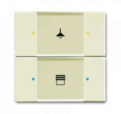 ABB KNX Слоновая кость Сенсор 2/4-клавишный 6126/02-82-500 арт. 6116-0-0207