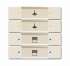 ABB KNX Слоновая кость Сенсор 4/8-кл. многофункциональный 6127/02-82-500 арт. 6117-0-0233