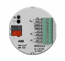 ABB KNX Терминал для датчиков безопасности 2-х канальный, MT/U 2.12.2 арт. 2CDG110111R0011