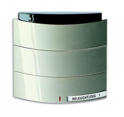 ABB KNX Triton Шампань Сенсор 1/2-кл. с ИК-приемником арт. 6320-0-0006