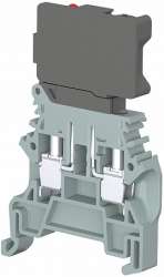 ABB Клемма C4/6.SFD250 винтовая, держатель предохранителя, с инд. перегоревшего предохранителя 250В, 4мм? арт. 1SNL506412R0000