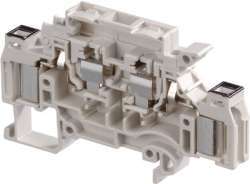 ABB Клемма D2,5/8.SFT.ADO2 держатель предохр. 5х20, 5х25 мм, тест. гнезда диам. 2 или 2,3 мм, ADO 2.5мм.кв., серый арт. 1SNA199184R1100