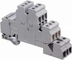 ABB Клемма D4/6.LNTP6, 6 проход. цепей, для щитов, винт. 4мм.кв. арт. 1SNA110331R2500