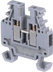 ABB Клемма DR1,5/4 винт 1.5мм.кв., мини, DIN2 арт. 1SNA110106R2500