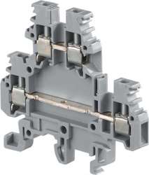 ABB Клемма MA2,5/5.D2.V0 винт 2,5мм.кв., бежевая арт. 1SNA195490R1400