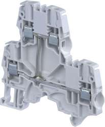 ABB Клемма ZS4-D1 винт 4мм.кв. 2-ур., 1 "проходные" цепь арт. 1SNK505211R0000