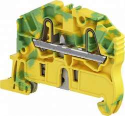 ABB Клемма втычная ZK2,5-PE - Земля - желто-зеленая - 2,5 мм?, 2 зажима арт. 1SNK705150R0000