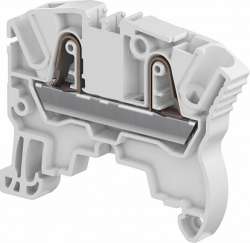 ABB Клемма втычная ZK4 серая - 4 мм?, 2 зажима арт. 1SNK706010R0000