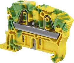 ABB Клемма втычная ZK6-PE - Земля - желто-зеленая - 6 мм?, 2 зажима арт. 1SNK708150R0000