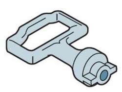 ABB Ключ с двойной бородкой из Al-Zn сплава арт. AD1058