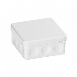 ABB Коробка разветвительная квадратная 86х86 мм, IP 65, белая арт. AP9