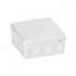 ABB Коробка разветвительная квадратная 86х86 мм, IP 65, белая арт. AP9