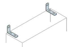 ABB Кронштейн для настенного монтажа (2шт) арт. TA1207