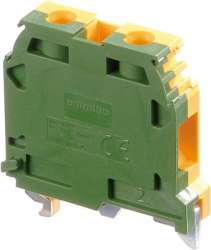 ABB M10/10.P Entrelec Клеммник винтовой до 10 мм.кв.зеленый земля арт. 1SNA165115R1000