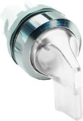 ABB M3SS4-21C Переключатель (длин. ручка) прозр с подсветкой 3-х позиц. (корпус) с фикс. арт. 1SFA611213R2108