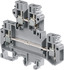 ABB M6/8.D2 Entrelec Клеммник винтовой двухуровневый до 6мм.кв.серый фазный арт. 1SNA115501R1200