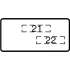 ABB MA6 Шильдик MA6-1073 с текстом Off/On арт. 1SFA611930R1073
