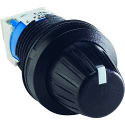 ABB MT-105B Потенциометр в сборе 5 кОм кольцо, черный пластик арт. 1SFA611410R1056