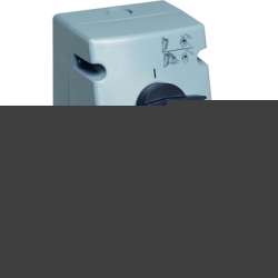 ABB MVS Розетка с выключателем и механической блокировкой 216MVS4, 16A, 2P+E, IP43, 4ч арт. 2CMA167645R1000