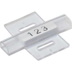 ABB Маркировка Держатель RINGT23 маркера для провода, кольцевой, прозрачный, закрытый, для толстых проводов арт. 1SNA235137R1400