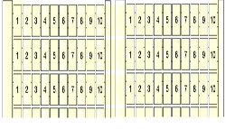 ABB Маркировка RC810 (100 X M) , гориз. арт. 1SNA234162R2400 ABB Маркировка RC810 (100 X M) , гориз. арт. 1SNA234162R2400