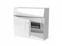 ABB Mistral41 Бокс настенный 12М непрозрачная дверь (без клемм) арт. 1SPE007717F0410