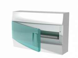 ABB Mistral41 Бокс настенный 18М зеленая дверь(без клемм) арт. 1SPE007717F0820