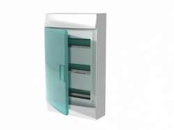 ABB Mistral41 Бокс настенный 36М  зеленая дверь (без клемм) 3ряда арт. 1SPE007717F0620