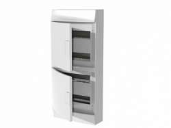 ABB Mistral41 Бокс настенный 48М непрозрачная дверь (с клемм) арт. 1SPE007717F9975