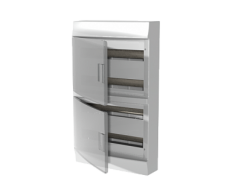 ABB Mistral41 Бокс настенный 72М прозрачная дверь (с клемм) арт. 1SPE007717F9999