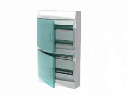 ABB Mistral41 Бокс настенный 72М зеленая дверь (без клемм) арт. 1SPE007717F1120