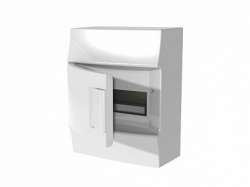 ABB Mistral41 Бокс настенный 8М непрозрачная дверь (без клемм) арт. 1SPE007717F0310