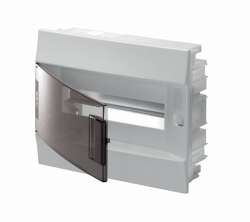 ABB Mistral41 Бокс в нишу 12М прозрачная дверь (c клемм) арт. 1SLM004101A2203